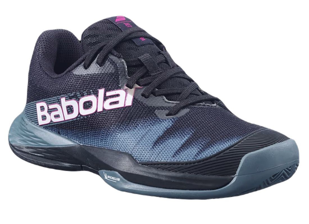 Детские кроссовки для Падел Babolat Jet Premura 2 JR - black/north atlantic