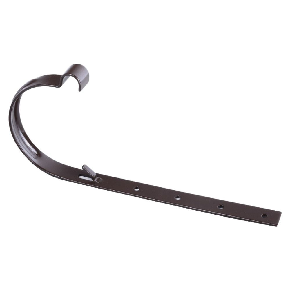 Кронштейн желоба металлический Альта-Профиль Элит Квадо Коричневый 125 мм