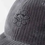 Кепка Ymkashix Velvet Face Flower графитовая