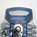 Набор головок  19пр МаякАвто (18 головок 6гр. 8-30мм с трещоткой 1/2") 5451219