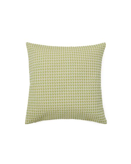 Чехол на подушку Lunira с зеленой вафельной структурой 50 x 50 см