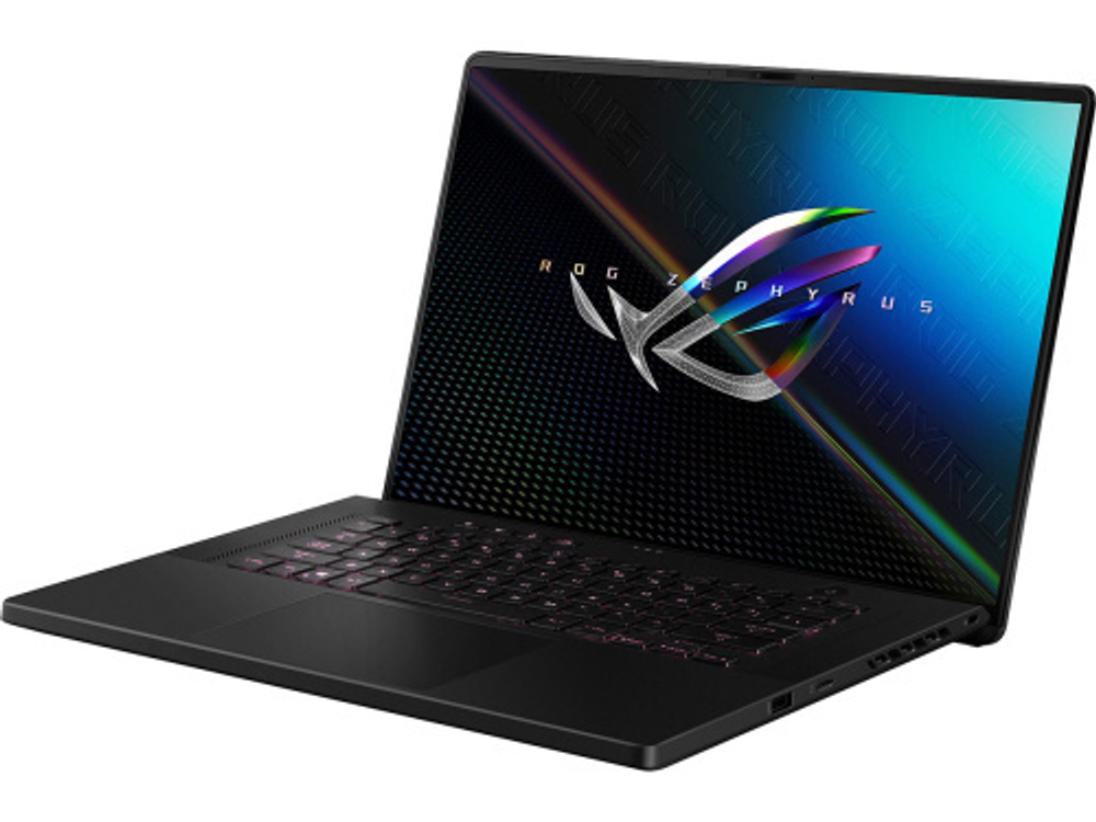 Ноутбук ASUS ROG Zephyrus M16 GU603HE i7-11800H 16Gb SSD 512Gb NVIDIA RTX 3050Ti для ноут 4Gb 16 WUXGA IPS 90Вт*ч No OS Черный GU603HE-KR013 90NR07C1-M01580