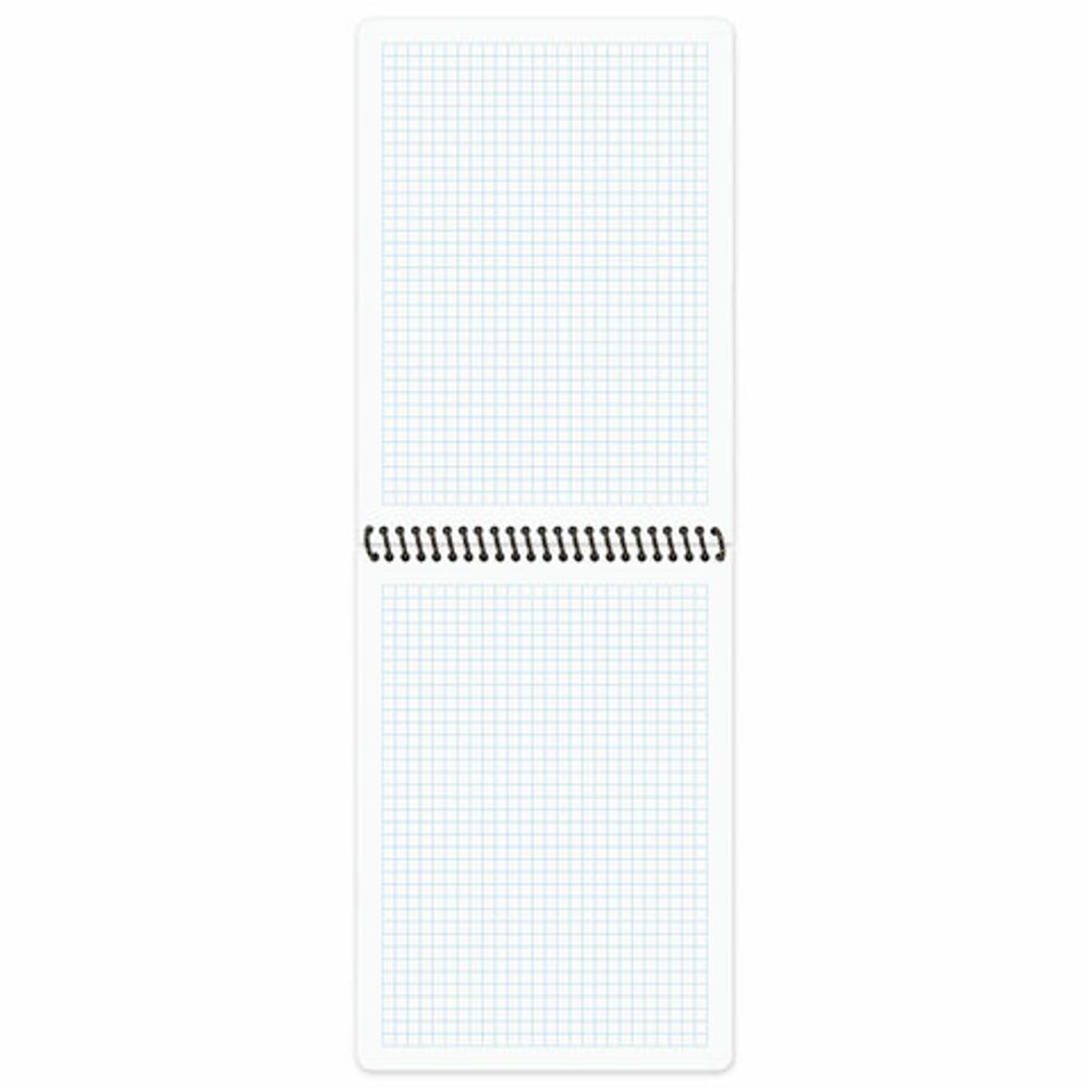 Блокнот А5 80 л., спираль пластиковая, обложка пластик, клетка, BRAUBERG "Metropolis", ЧЕРНЫЙ, 115572