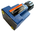 2FRM6B76-3X/25QMV - Регулятор расхода Ду 6 для монтажа на плиту, номинальный расход 25 л/мин, B = без доп. канала (стандарт), обратный клапан - M = нет