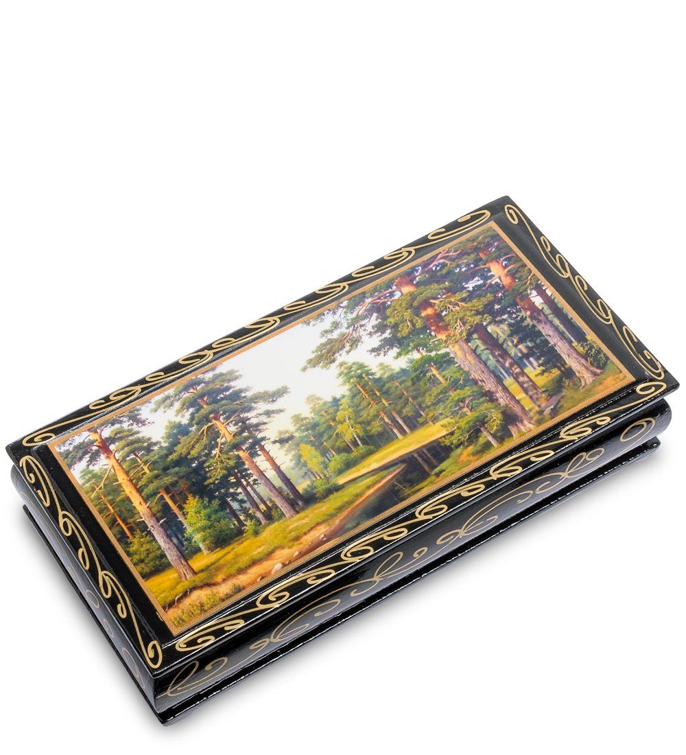 Народные промыслы ШК-11/ 5-P Шкатулка-купюрница в технике декупаж (8х17х4)