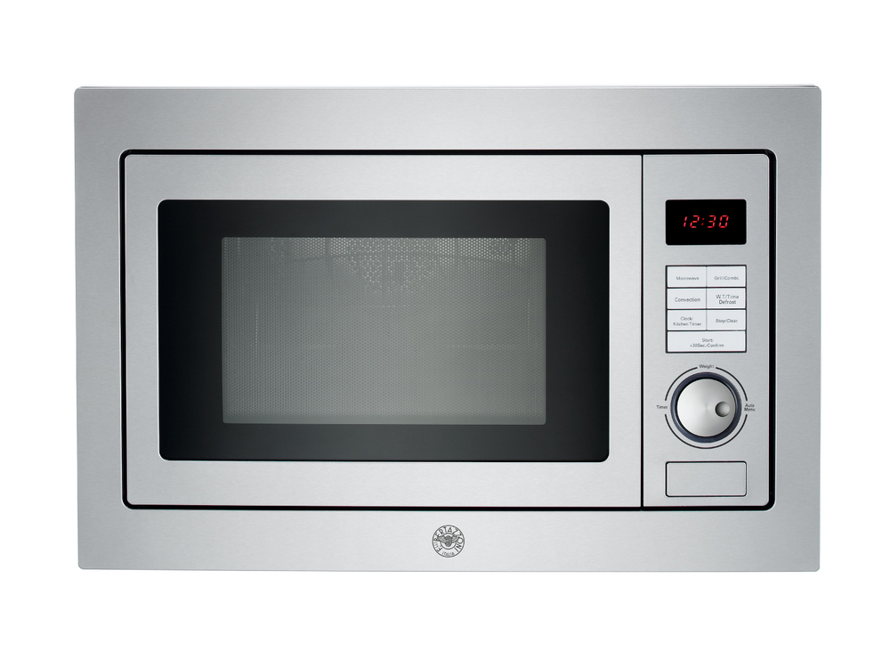 Компактный духовой шкаф Bertazzoni Professional, комбинированный с микроволновой печью, 60x38 см Нержавеющая сталь
