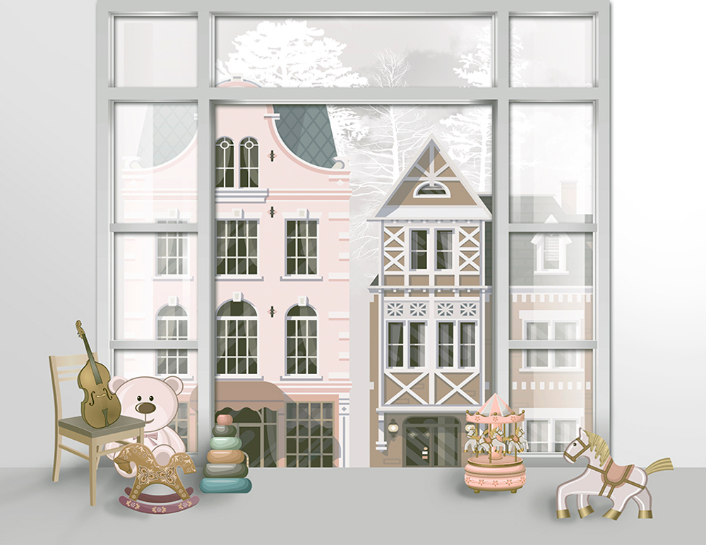 Дизайнерские обои Wall Street BonVoyage