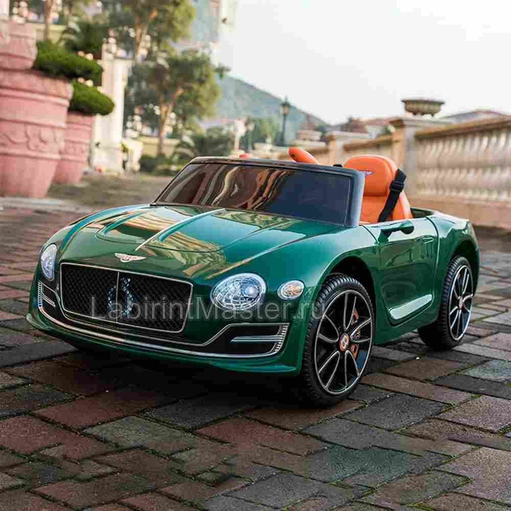 Детский электромобиль "Bentley exp12" 6V, зеленый