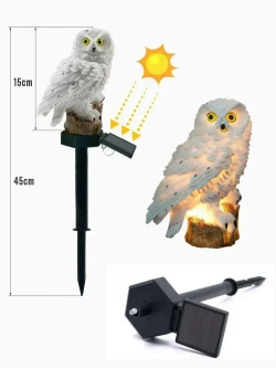 Светильник уличный на солнечной батарее "Сова" Live home