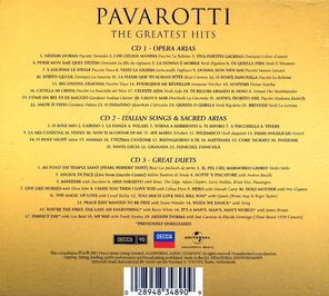 Luciano Pavarotti / The Greatest Hits (3CD)