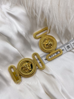 Декоративная пряжка Верс. золотистая