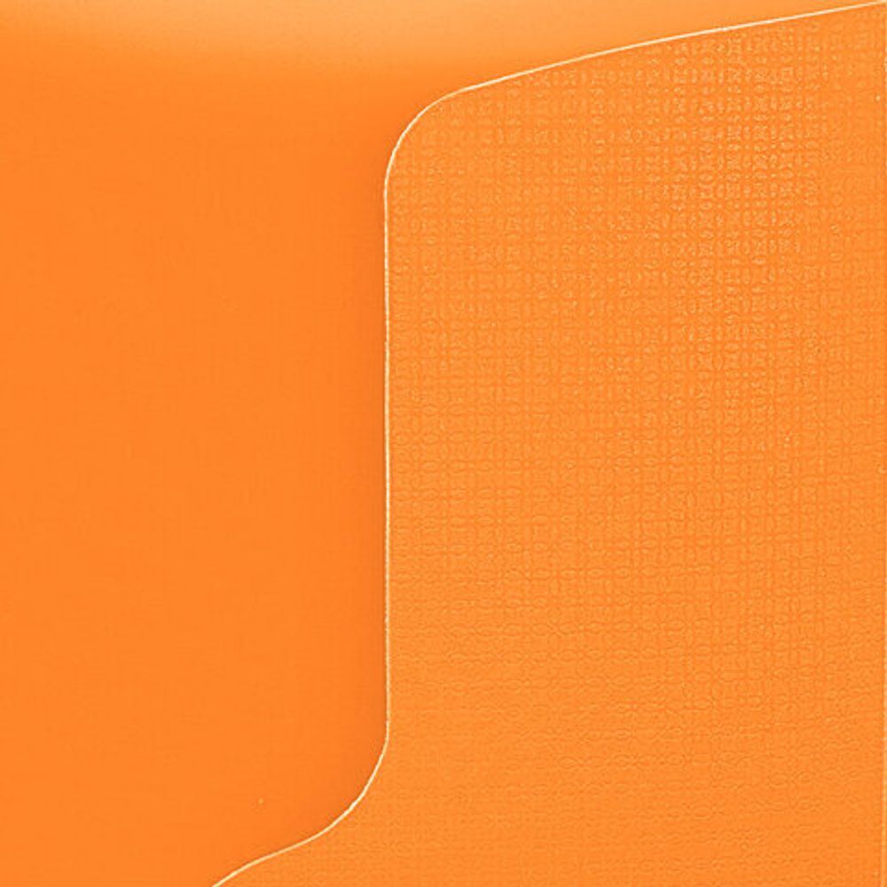 Тетрадь на кольцах А5 175х220 мм, 120 л., пластик, на липучке, с разделителями, BRAUBERG, Оранжевый, 404636