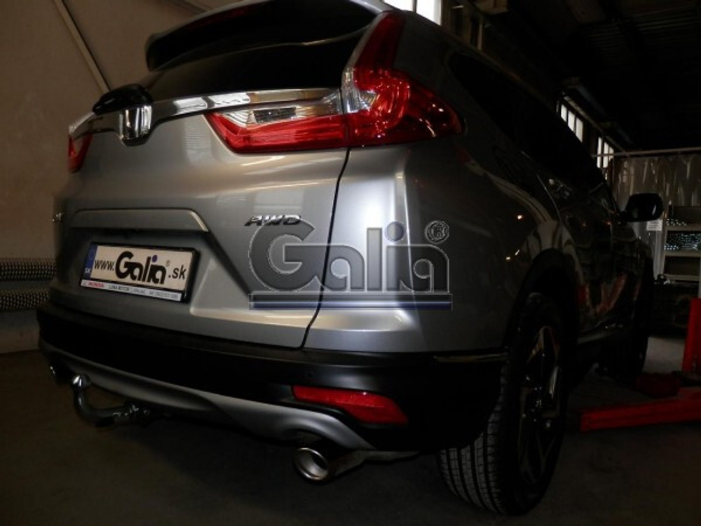 Фаркоп оцинкованный Galia H105C для Honda CR-V 2017-(паспорт и сертификат в комплекте)(без электрики)