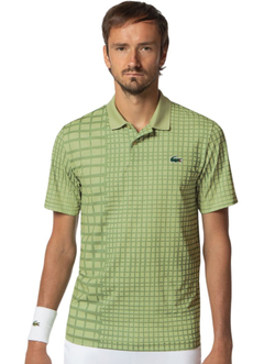 Теннисное поло Lacoste Tennis x Daniil Medvedev - green