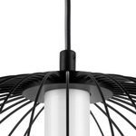 734057 Люстра SOLE 16W LED 1309LM 120G ЧЕРНЫЙ МАТОВЫЙ 3000K