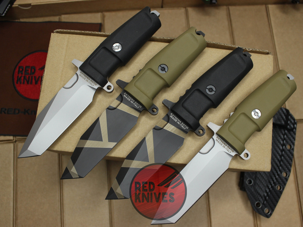 Нож Extrema Ratio Fulcrum C - пустынная рукоять, серый клинок