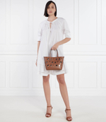 Сумка-трапеция Michael Kors - коричневый(30S4SZAT0P)