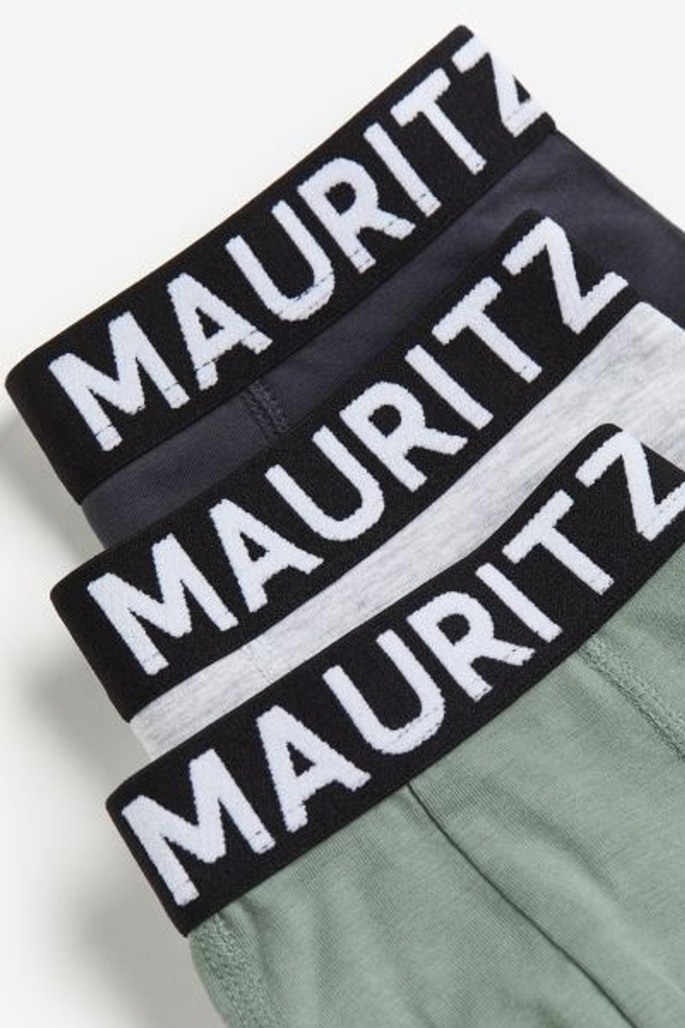 H&M Набор из пяти трусов-боксеров, светло-зеленый