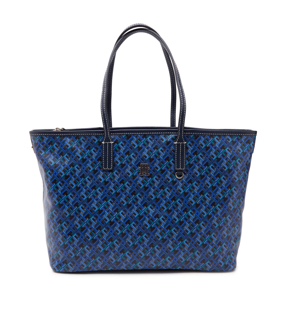 Сумка-шопер + поясная сумка Tommy Hilfiger - голубой(AW0AW15971)