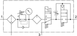 FRC-3/4-D-MAXI-KE Блок подготовки воздуха