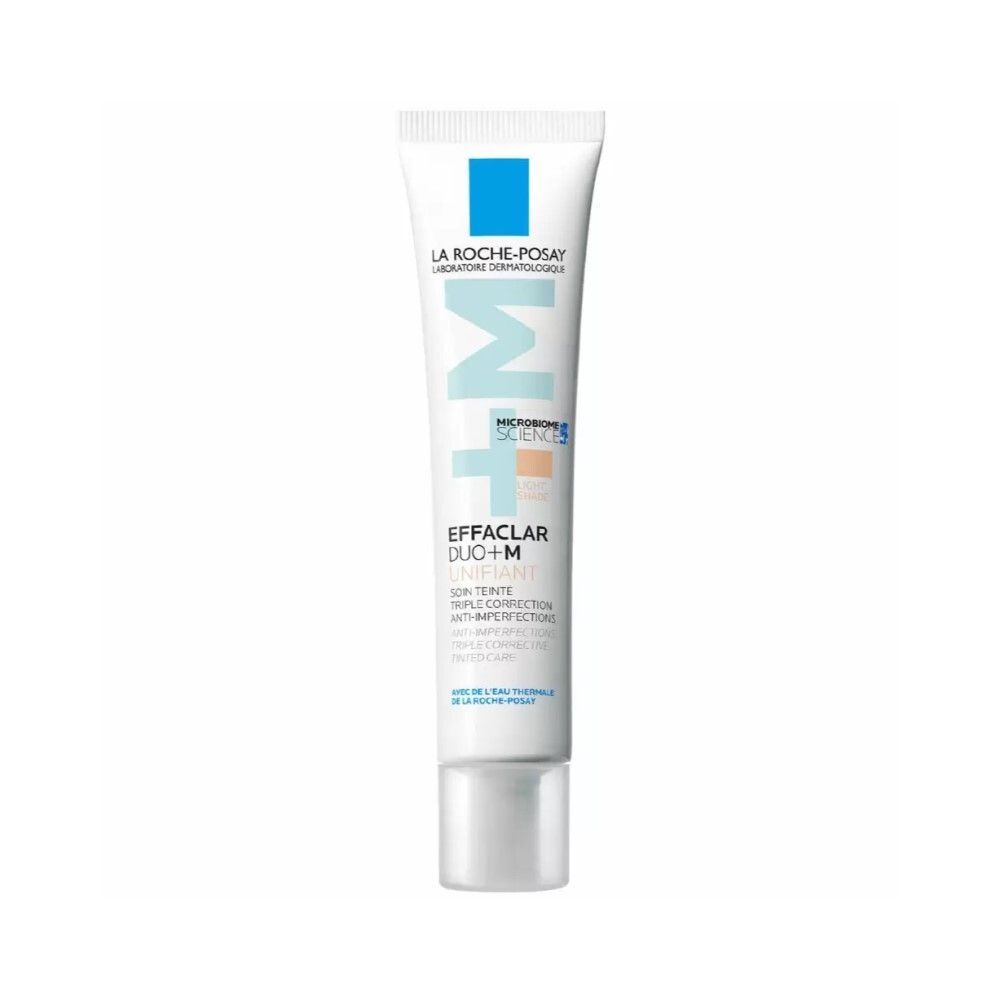 La Roche-Posay Effaclar DUO+M Unifiant Тонирующий тройной корректирующий крем-гель для проблемной кожи, 40 мл