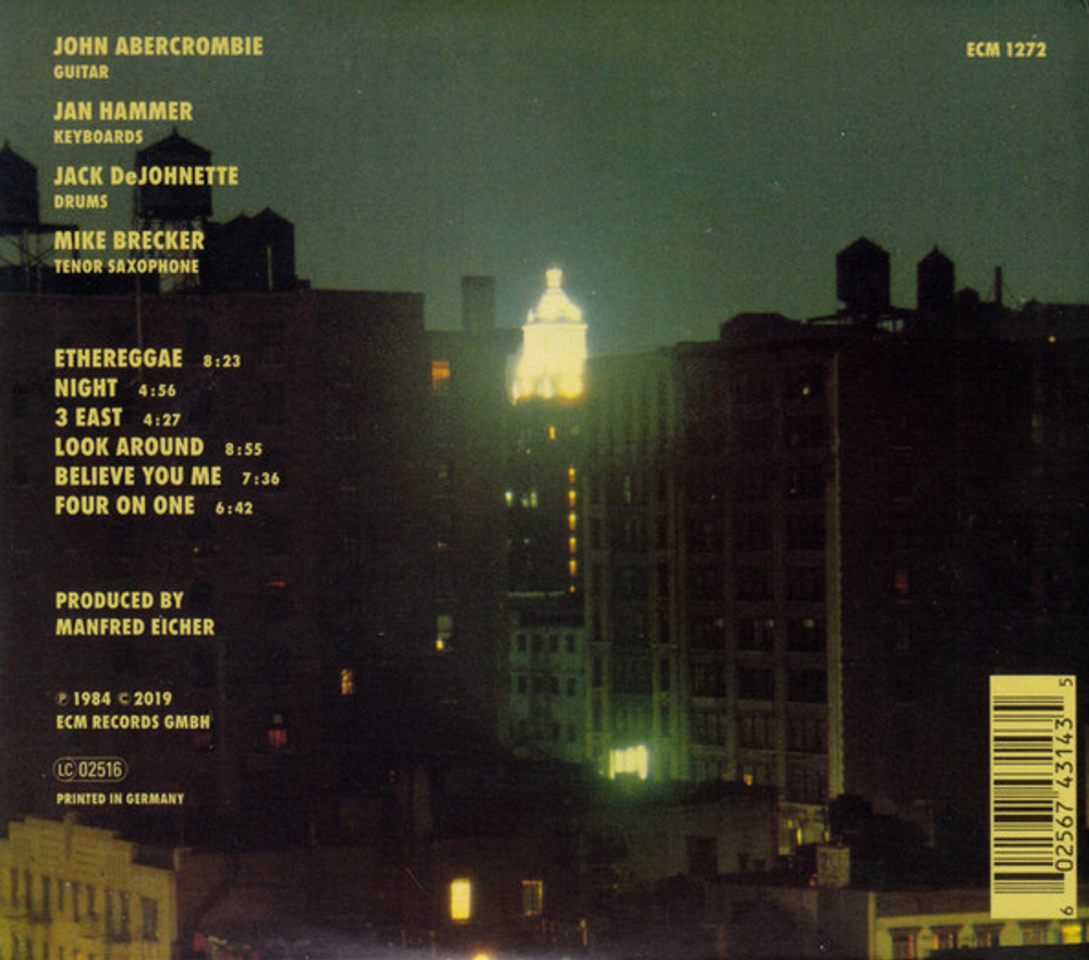 John Abercrombie / Night (CD)