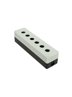 Корпус КП106 6 кнопок бел. EKF cpb-106-w