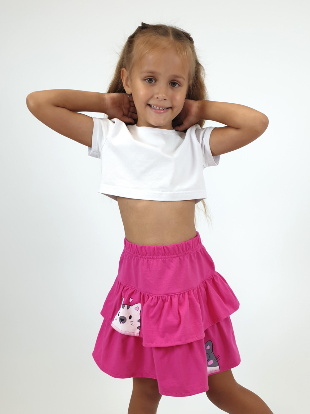 715-3 Юбка для девочки