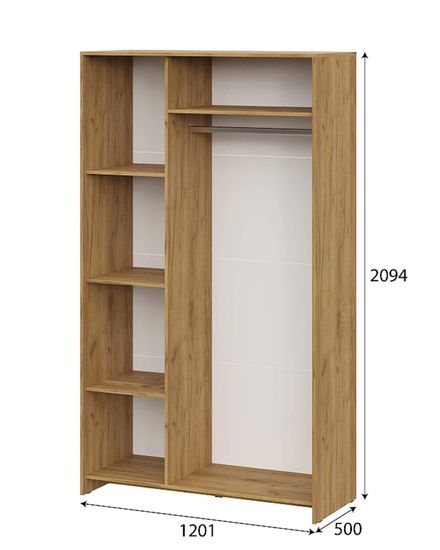 Шкаф 3-ств ДОЛЬЧЕ