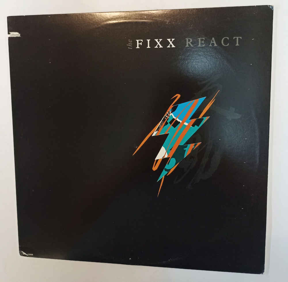 Винтажная виниловая пластинка LP The Fixx React (USA 1987)