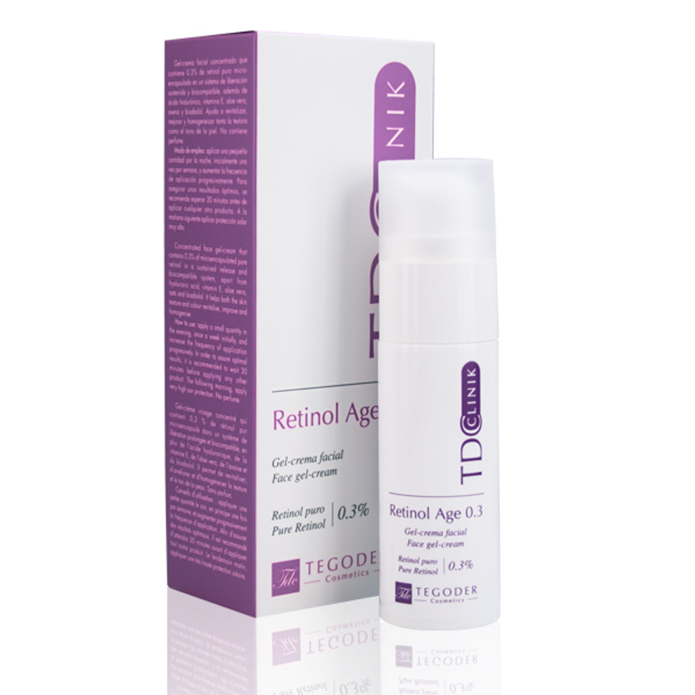 Гель-крем для лица с ретинолом Clinik-Retinol AGE 0.3