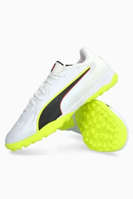 Сороконожки Puma King 20 Pro Cage TT - белый