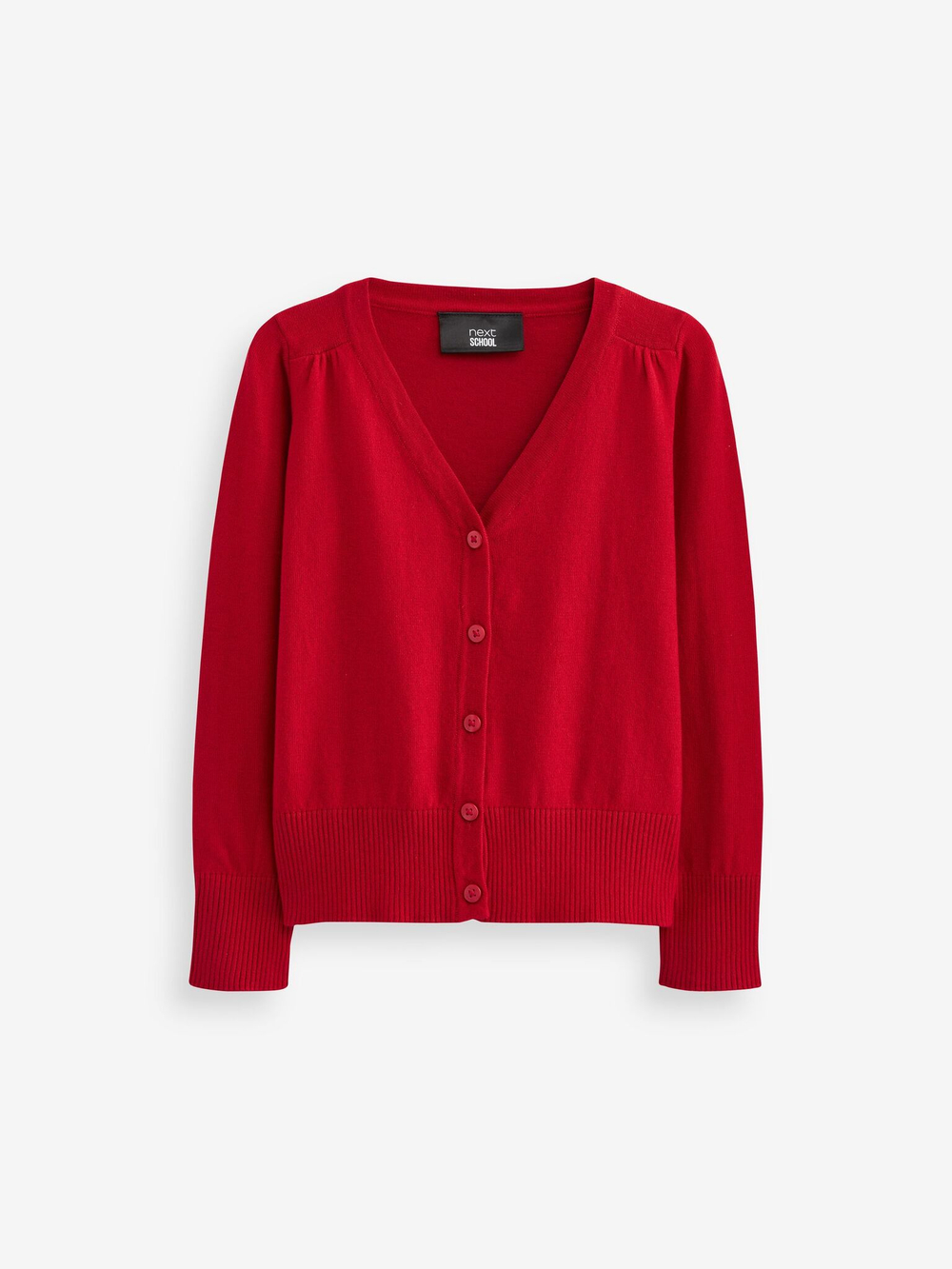 Кардиган школьный для девочки Next 114-415, Красный