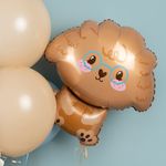 Шар (23''/58 см) Фигура, Пудель, 1 шт.