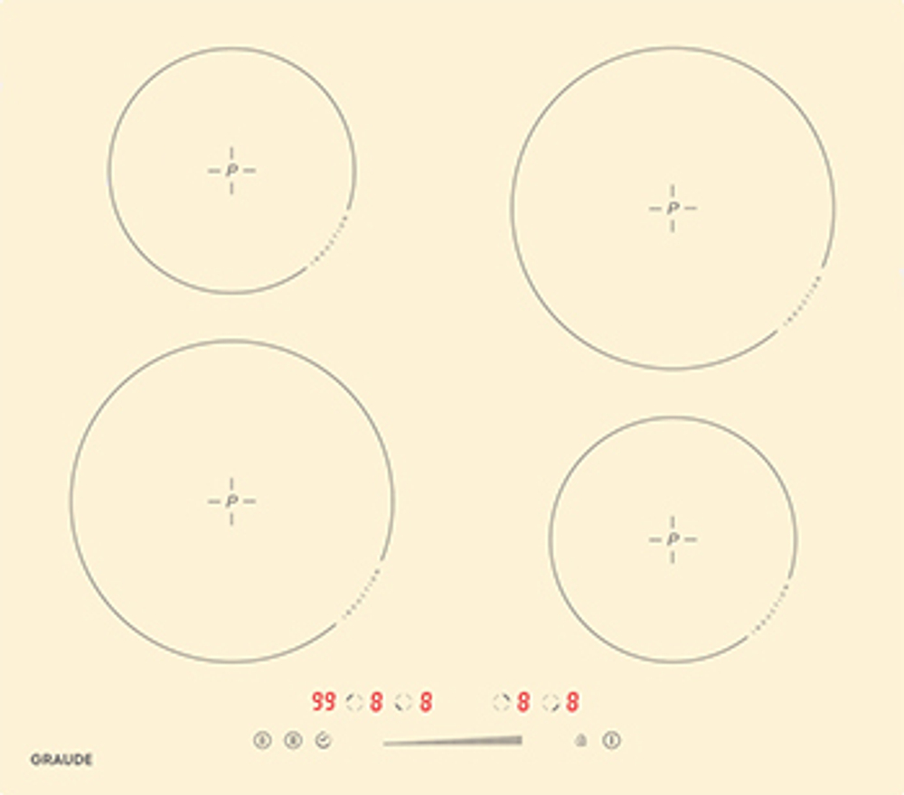 Электрическая варочная панель Graude IK 60.0 AC