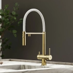 Смеситель для кухни Sancos Imola SC4010BG брашированное золото