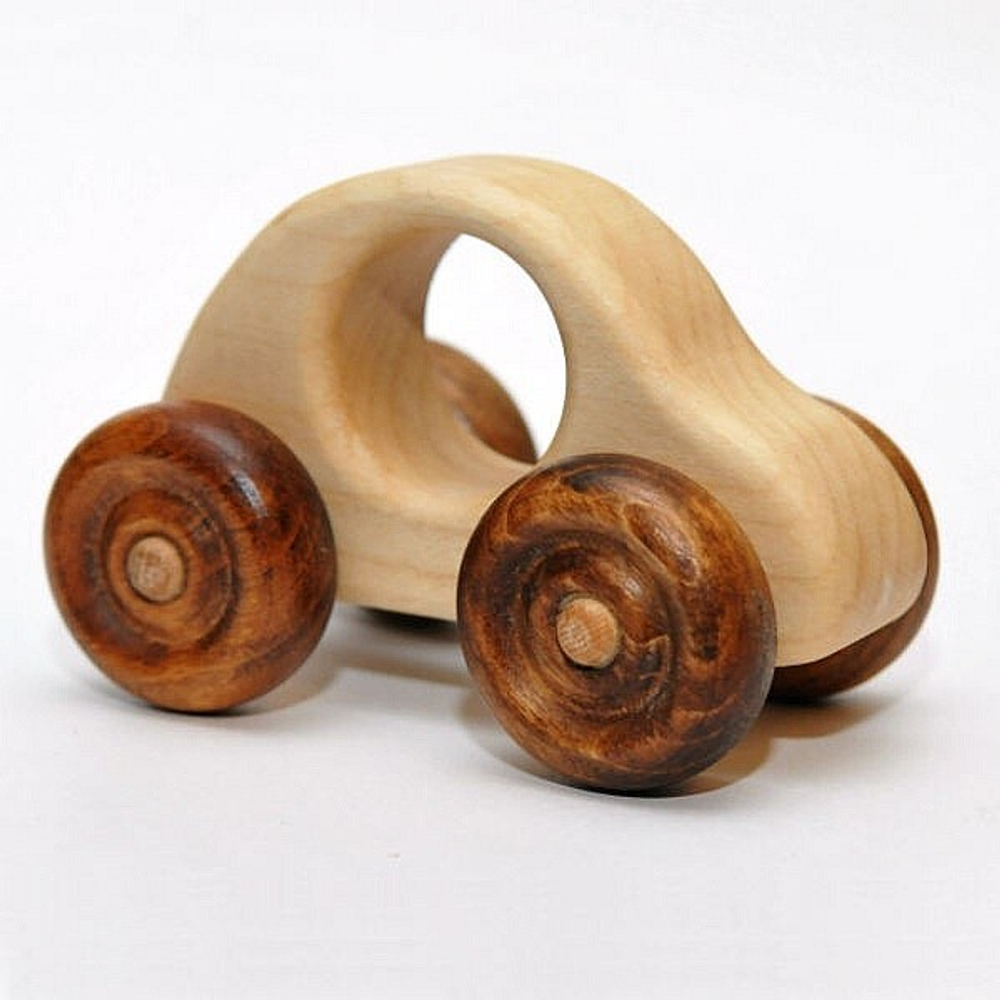 Деревянная машинка Жук Леснушки