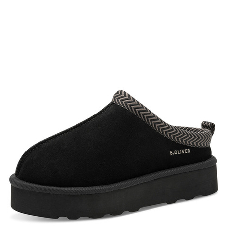 Угги на платформе с открытой пяткой s.Oliver