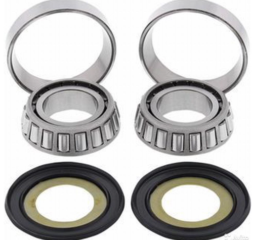 45700009 НАБОР ПОДШИПНИКОВ РОЛИКОВЫХ КОНИЧЕСКИХ (2ШТ), С УСТАНОВОЧНЫМ КОМПЛЕКТОМ: ШАЙБА УПОРНАЯ (6ШТ), ДИАМ. 12 ММ /СТАЛЬ/