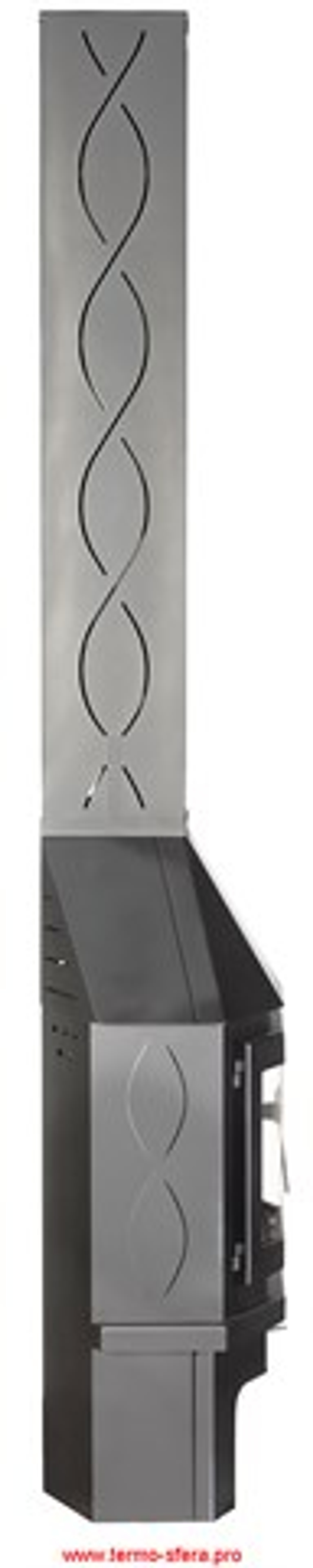 Камин МЮНХЕН ПРИСТЕННО УГЛОВОЙ КОМПАКТ графит