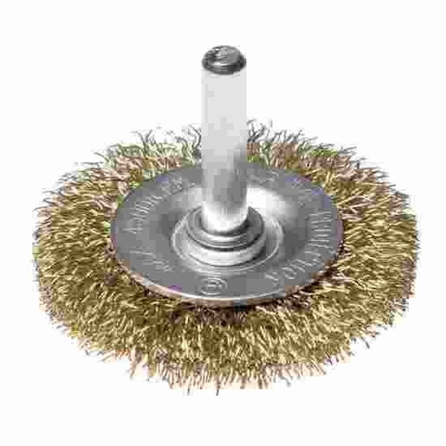 Щетка кранцовка дисковая со шпилькой сталь RemoColor