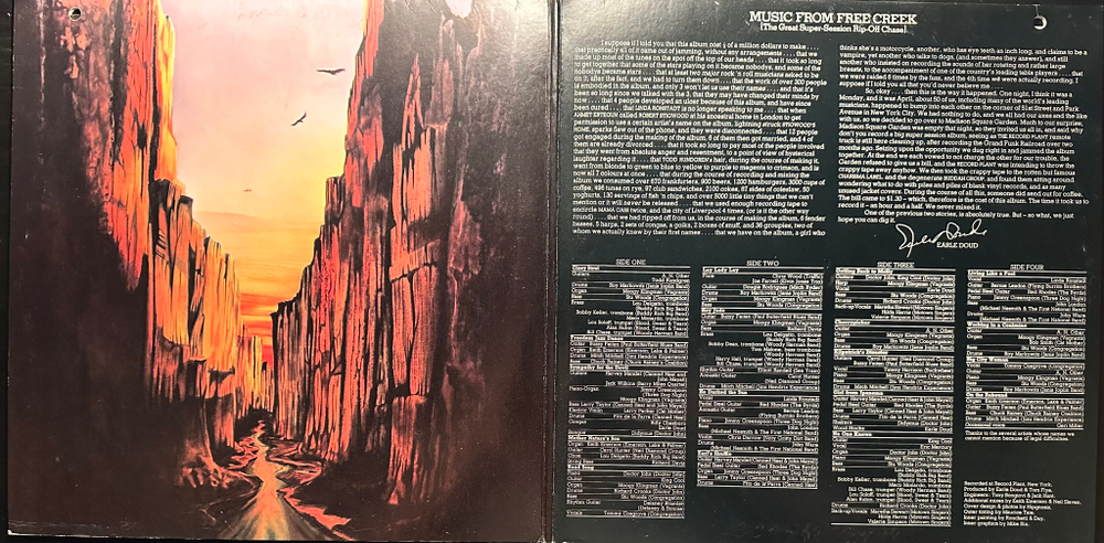 Music From Free Creek 2LP (США 1973г.)