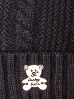 Шапка вязаная демисезонная для детей