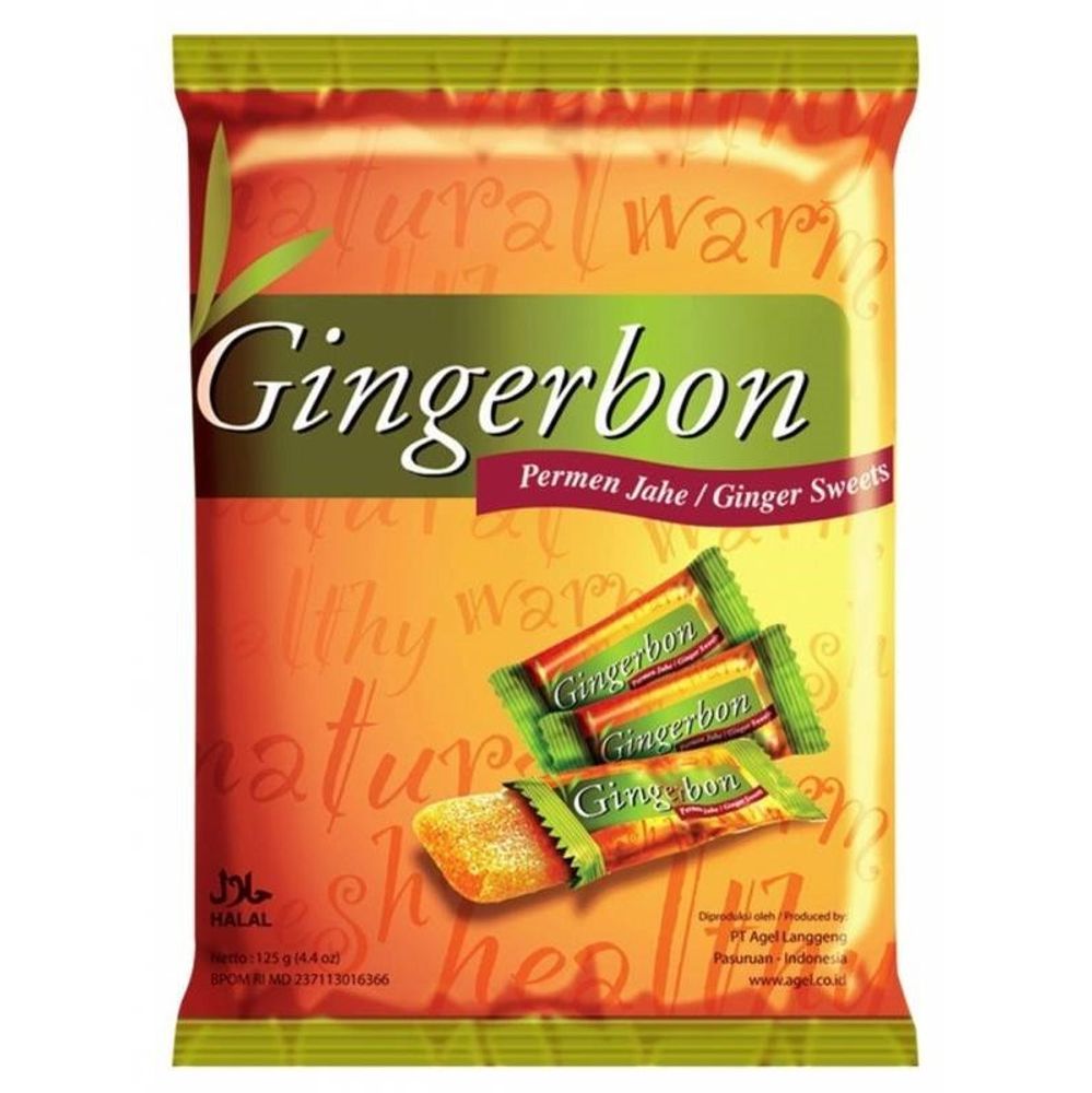 Конфеты имбирные Gingerbon Ginger Candy, 125 г