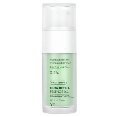 VT Cosmetics Cica Reti-A Essence 0.1 лёгкая бустер-эссенция с ретинолом и центеллой