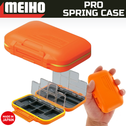 Коробка рыболовная Meiho PRO SPRING CASE CB-440 Orange