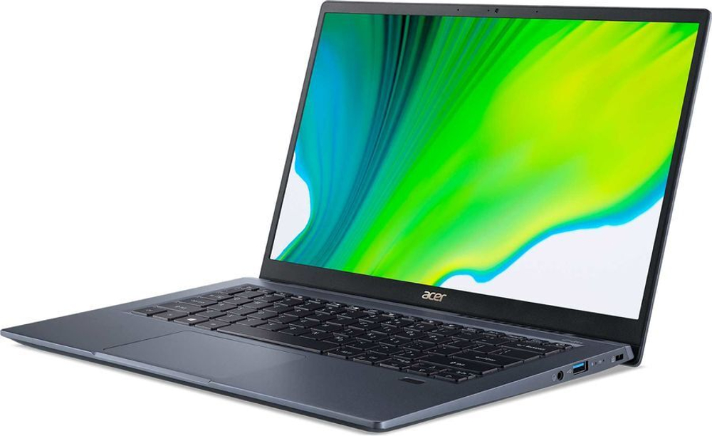 Ноутбук Acer Swift 3x SF314-510G-77P5 (NX.A0YER.002) 14"IPS/ i7-1165G7/ 16Гб/ 2Тб SSD/ Iris Xe Graphics/ нет DVD/ Без ОС/ Синий