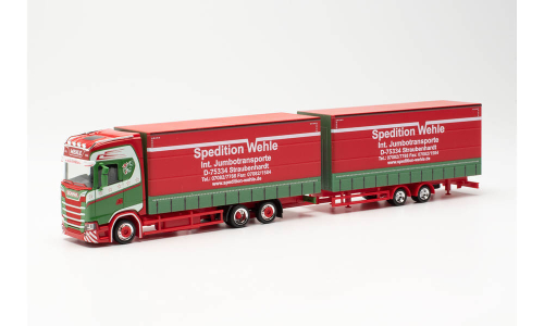 Грузовик SCANIA CS 20 HD с прицепом "SPEDITION WEHLE"