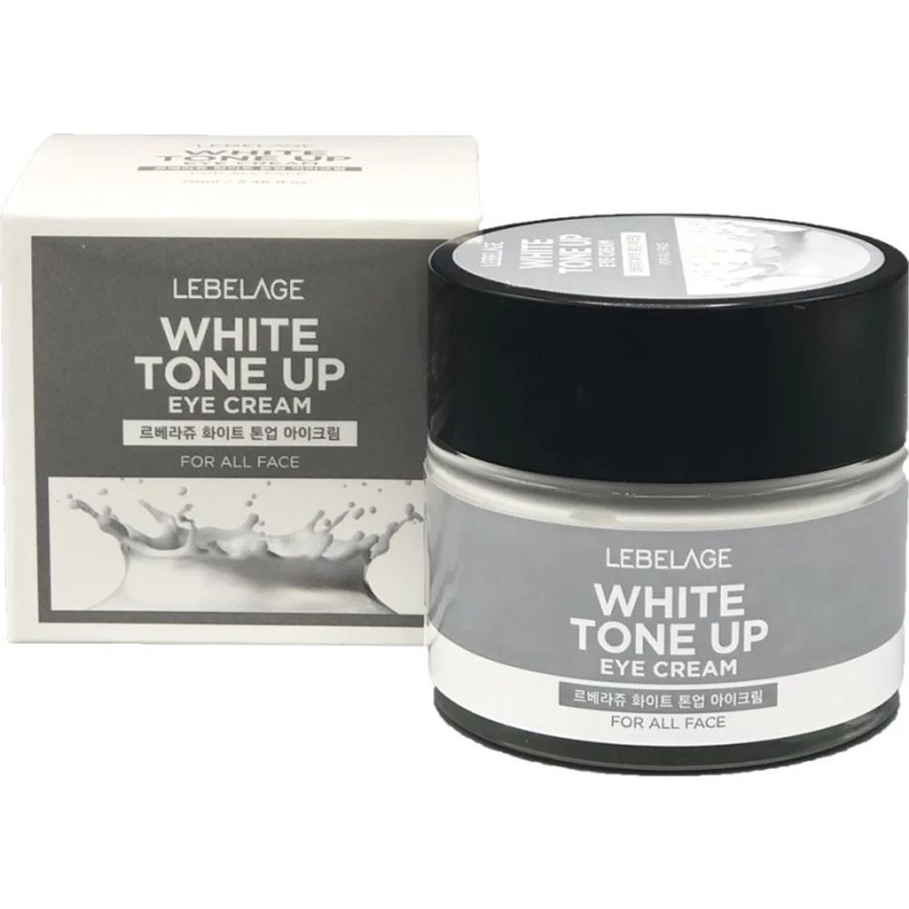 Крем для век Lebelage White Tone Up Eye Cream осветляющий с молочными протеинами 70 мл