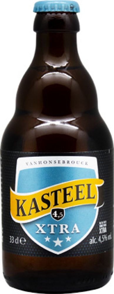 Пиво Ван Хонзебрук Кастель Экстра / Van Honsebrouck Kasteel Xtra 0.33 - стекло